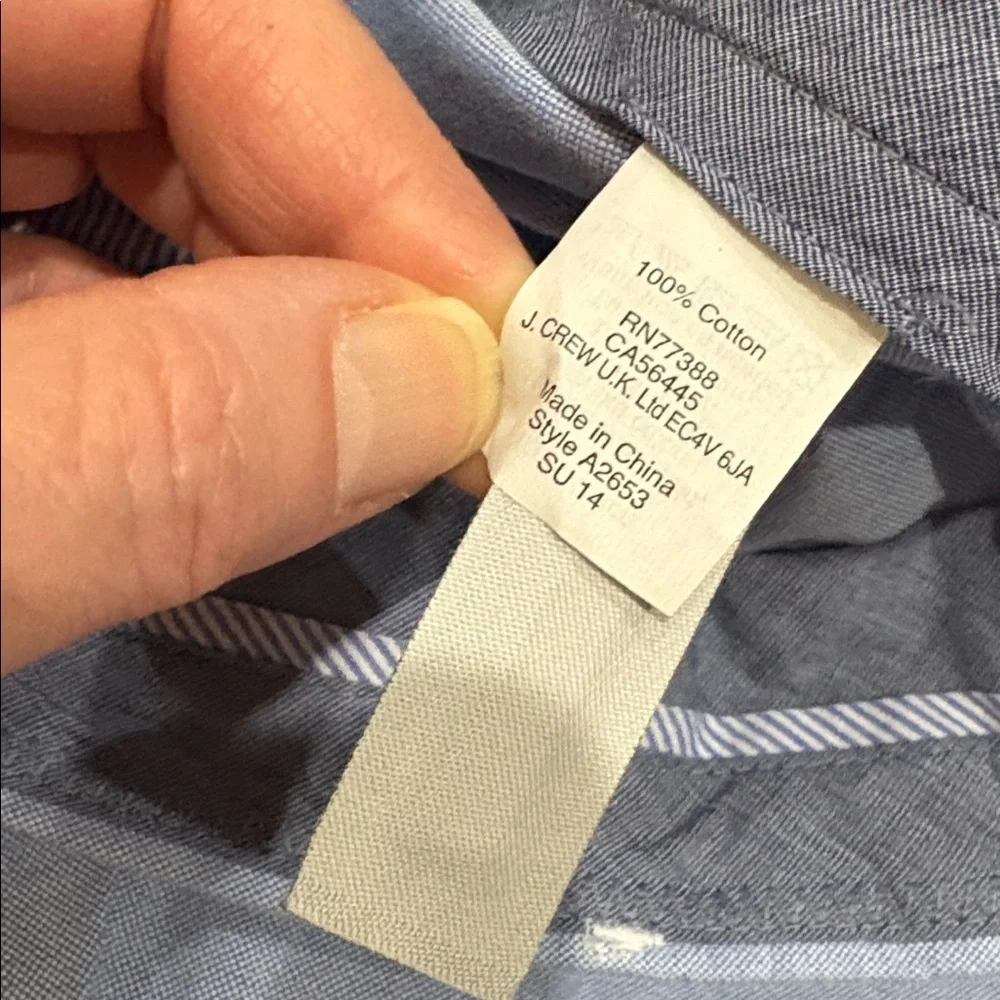 J. Crew Bowery Pant  chinos. Light blue. 32 x 32.